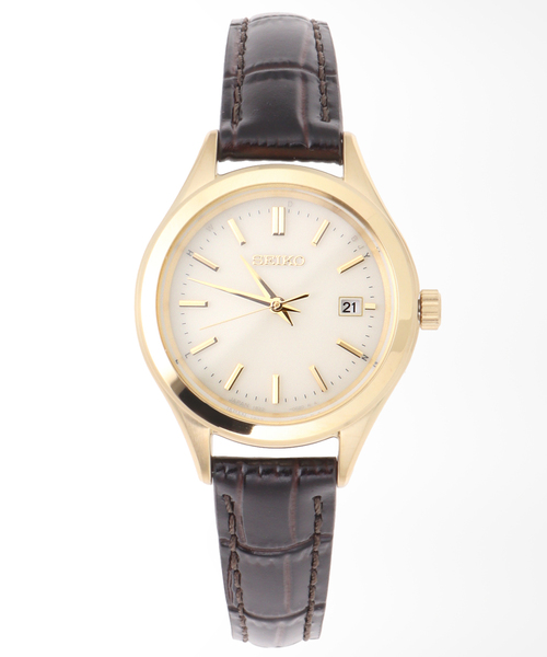 SEIKO(セイコー)の「SEIKO SELECTION HFE004J(アナログ腕時計・レディース・ゴールド・FREE)」の2枚目の写真