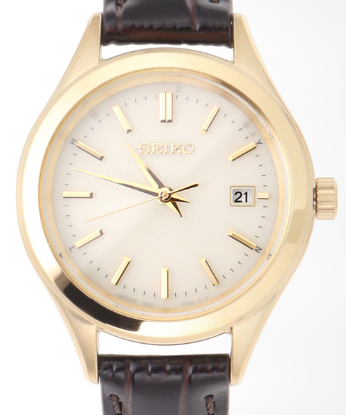 SEIKO(セイコー)の「SEIKO SELECTION HFE004J(アナログ腕時計・レディース・ゴールド・FREE)」の3枚目の写真