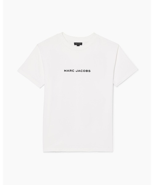 MARC JACOBS(マークジェイコブス)の「OVERSIZED RUNWAY BOW LOGO TEE/オーバーサイズド ランウェイ ボウ ロゴ ティー(Tシャツ/カットソー・レディース・ホワイト・M/S/XS)」の2枚目の写真