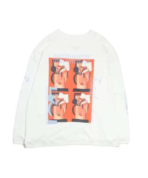F/CE. (エフシーイー)の「F/CE. RE AIKAWA LONG SLEEVE TYPE-B / エフシーイー リ アイカワ ロングスリーブ TYPE-B(Tシャツ/カットソー・メンズ・チャコール/ブラック/ホワイト・SMALL/LARGE/MEDIUM/X-LARGE)」の2枚目の写真