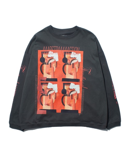 F/CE. (エフシーイー)の「F/CE. RE AIKAWA LONG SLEEVE TYPE-B / エフシーイー リ アイカワ ロングスリーブ TYPE-B(Tシャツ/カットソー・メンズ・チャコール/ブラック/ホワイト・SMALL/LARGE/MEDIUM/X-LARGE)」の1枚目の写真