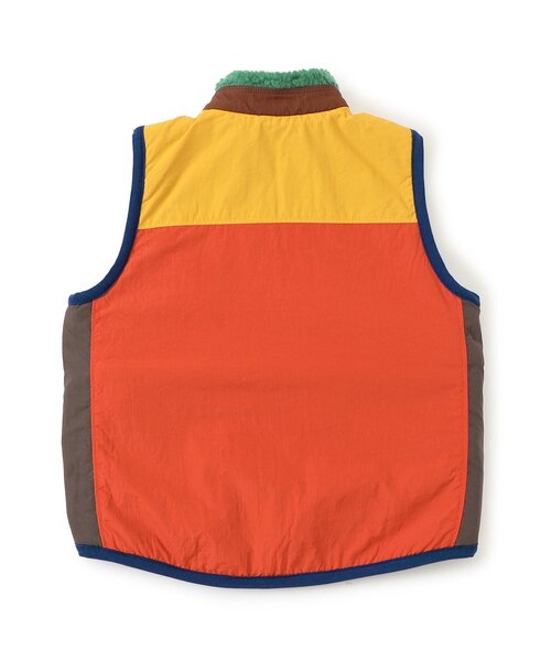 F.O.KIDS(エフオーキッズ)の「リバーシブルベスト(ベスト・キッズ・ブラウン/エメラルド/アイボリー/グレー・110/100/90/80/150/140/130/120)」の6枚目の写真