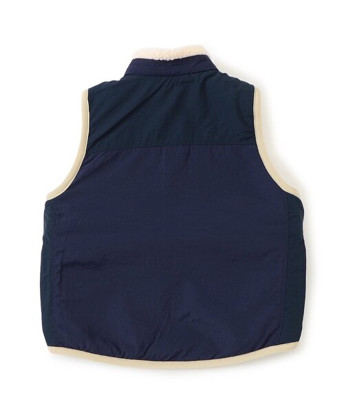F.O.KIDS(エフオーキッズ)の「リバーシブルベスト(ベスト・キッズ・ブラウン/エメラルド/アイボリー/グレー・110/100/90/80/150/140/130/120)」の8枚目の写真