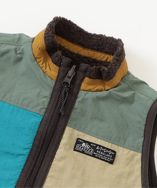 F.O.KIDS(エフオーキッズ)の「リバーシブルベスト(ベスト・キッズ・ブラウン/エメラルド/アイボリー/グレー・110/100/90/80/150/140/130/120)」の13枚目の写真