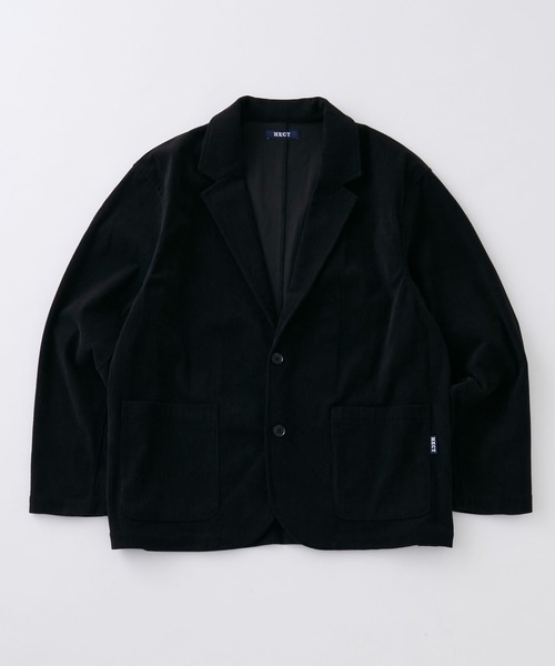 HECT(ヘクト)の「【HECT】Relaxed Fit Corduroy Setup / リラックスフィット コーデュロイセットアップ テーラードジャケット&ワイドパンツ<UVカット・イージーケア・保温>(セットアップ・メンズ・ダークブラウン/カーキ/ベージュ/ブラック・S/M/L)」の5枚目の写真