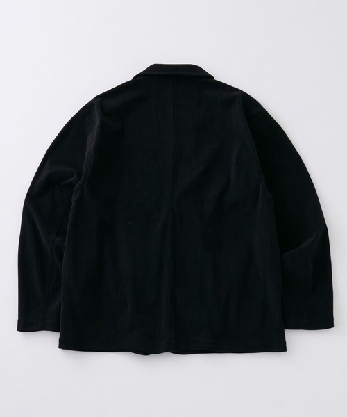HECT(ヘクト)の「【HECT】Relaxed Fit Corduroy Setup / リラックスフィット コーデュロイセットアップ テーラードジャケット&ワイドパンツ<UVカット・イージーケア・保温>(セットアップ・メンズ・ダークブラウン/カーキ/ベージュ/ブラック・S/M/L)」の6枚目の写真