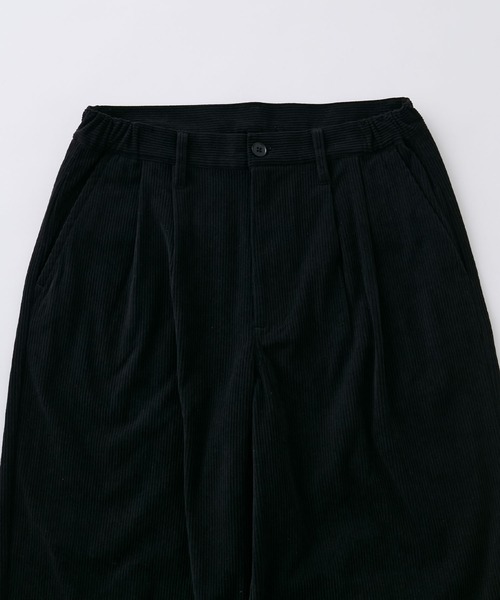 HECT(ヘクト)の「【HECT】Relaxed Fit Corduroy Setup / リラックスフィット コーデュロイセットアップ テーラードジャケット&ワイドパンツ<UVカット・イージーケア・保温>(セットアップ・メンズ・ダークブラウン/カーキ/ベージュ/ブラック・S/M/L)」の12枚目の写真