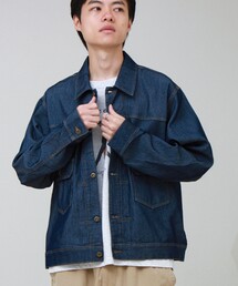 GLOSTER（グロスター）の「LOFTAIRデニム3rd type ブルゾン Gジャン デニムジャケット（デニムジャケット）」