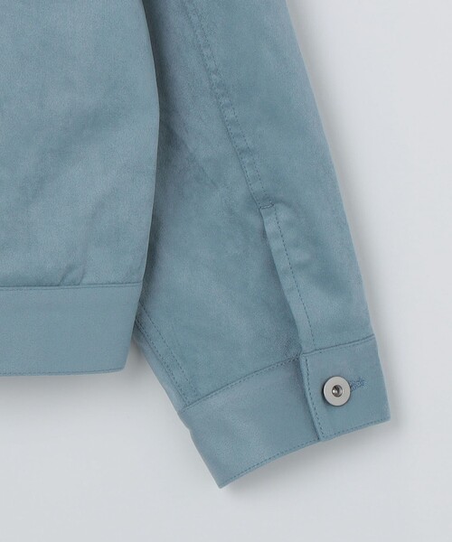 City Ambient Products(シティアンビエントプロダクツ)の「City Ambient Products: フェイクスエード(ポリエステル) G-JACKET(ブルゾン・メンズ・ライトブルー/ブラウン/チャコールグレー・SMALL/MEDIUM/LARGE)」の10枚目の写真