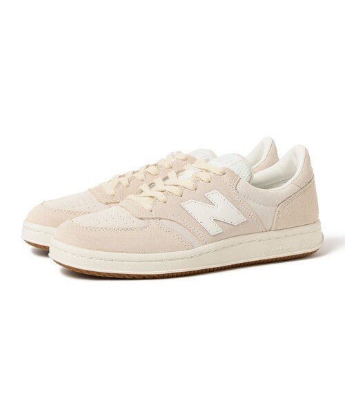 NEW BALANCE(ニューバランス)の「【WEB限定】New Balance / T500(スニーカー・レディース・ベージュ・23/23.5/24/24.5/22.5)」の1枚目の写真