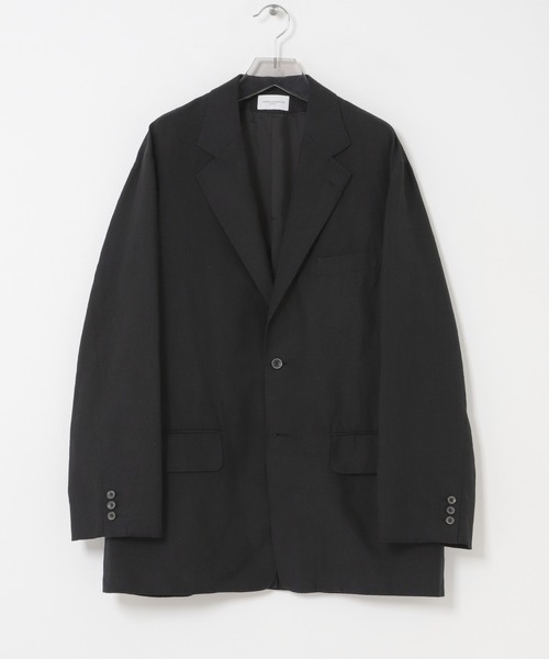 URBAN RESEARCH（アーバンリサーチ）の「new basic　WOOL LINEN SINGLE JACKET（テーラードジャケット・メンズ・ブラック・MEDIUM/LARGE）」の7枚目の写真
