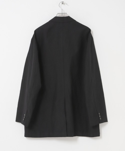URBAN RESEARCH（アーバンリサーチ）の「new basic　WOOL LINEN SINGLE JACKET（テーラードジャケット・メンズ・ブラック・MEDIUM/LARGE）」の10枚目の写真