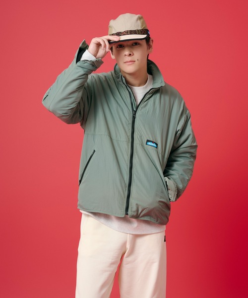 KAVU(カブー)の「KAVU/カブー Baranof Jacket/バラノフジャケット(ナイロンジャケット・メンズ・オリーブ/グレー/ブラック・LARGE/SMALL/MEDIUM)」の6枚目の写真