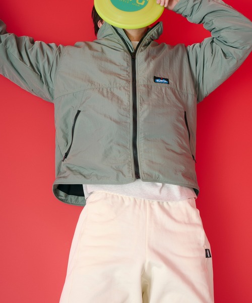 KAVU(カブー)の「KAVU/カブー Baranof Jacket/バラノフジャケット(ナイロンジャケット・メンズ・オリーブ/グレー/ブラック・LARGE/SMALL/MEDIUM)」の8枚目の写真