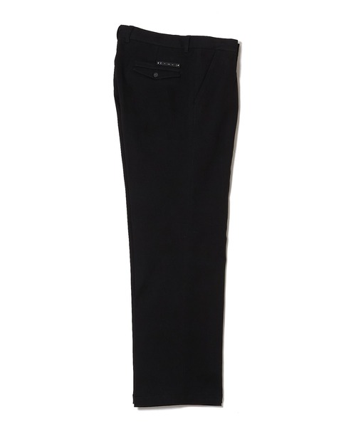CRIMIE(クライミー)の「STRETCH HEAVY OZ TWILL WIDE LUXURY TROUSERS(チノパンツ・メンズ・ブラック/ホワイト・XXL/XL/L/M/S)」の6枚目の写真