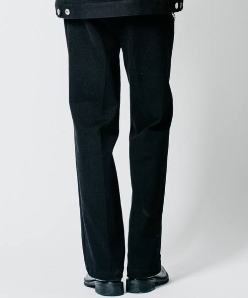 CRIMIE(クライミー)の「STRETCH HEAVY OZ TWILL WIDE LUXURY TROUSERS(チノパンツ・メンズ・ブラック/ホワイト・XXL/XL/L/M/S)」の13枚目の写真