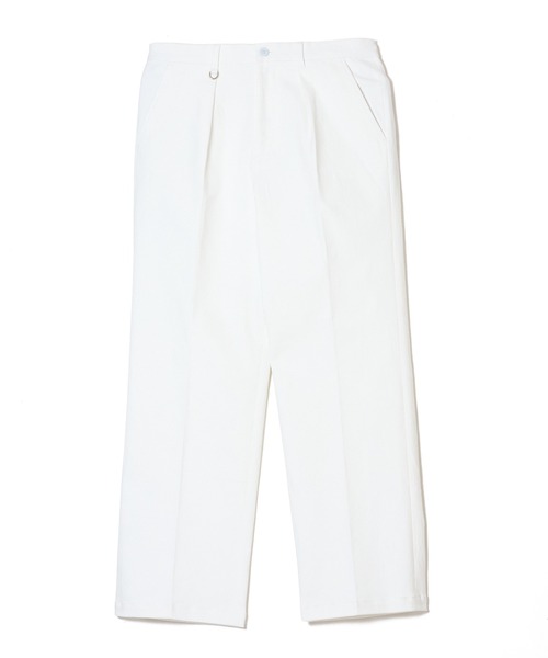 CRIMIE(クライミー)の「STRETCH HEAVY OZ TWILL WIDE LUXURY TROUSERS(チノパンツ・メンズ・ブラック/ホワイト・XXL/XL/L/M/S)」の18枚目の写真