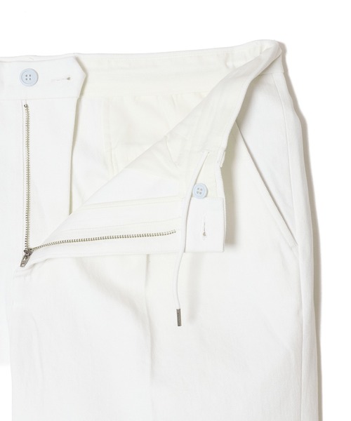 CRIMIE(クライミー)の「STRETCH HEAVY OZ TWILL WIDE LUXURY TROUSERS(チノパンツ・メンズ・ブラック/ホワイト・XXL/XL/L/M/S)」の22枚目の写真