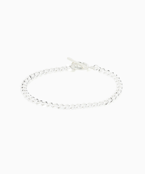 JOURNAL STANDARD(ジャーナルスタンダード)の「BYSMITH / バイスミス CURB CHAIN ブレスレット(ブレスレット・メンズ・シルバー・20)」の2枚目の写真