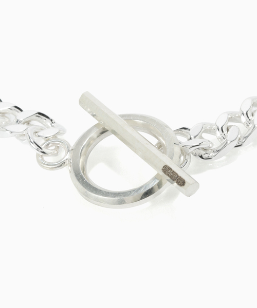 JOURNAL STANDARD(ジャーナルスタンダード)の「BYSMITH / バイスミス CURB CHAIN ブレスレット(ブレスレット・メンズ・シルバー・20)」の4枚目の写真