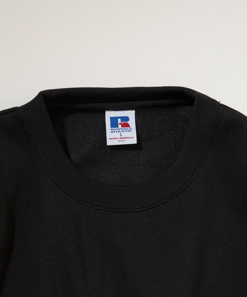 Russell Athletic（ラッセルアスレティック）の「RUSSELL ATHLETIC/ラッセルアスレチック 限定展開 RUSSELL ATHLETIC × FREAK'S STORE / 別注 RS OP スピンドル スウェット（スウェット・メンズ・ブラック/スミクロ/アッシュグレー/ネイビー・MEDIUM/LARGE/SMALL）」の13枚目の写真