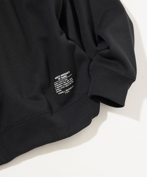 Russell Athletic（ラッセルアスレティック）の「RUSSELL ATHLETIC/ラッセルアスレチック 限定展開 RUSSELL ATHLETIC × FREAK'S STORE / 別注 RS OP スピンドル スウェット（スウェット・メンズ・ブラック/スミクロ/アッシュグレー/ネイビー・MEDIUM/LARGE/SMALL）」の6枚目の写真