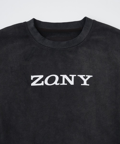 ADAM PATEK(アダムパテック)の「【ADAMPATECK/アダムパテック】zaNY sweatshirt(スウェット・メンズ・ブラック/レッド・2/1)」の5枚目の写真