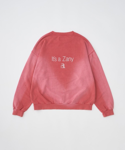 ADAM PATEK(アダムパテック)の「【ADAMPATECK/アダムパテック】zaNY sweatshirt(スウェット・メンズ・ブラック/レッド・2/1)」の7枚目の写真