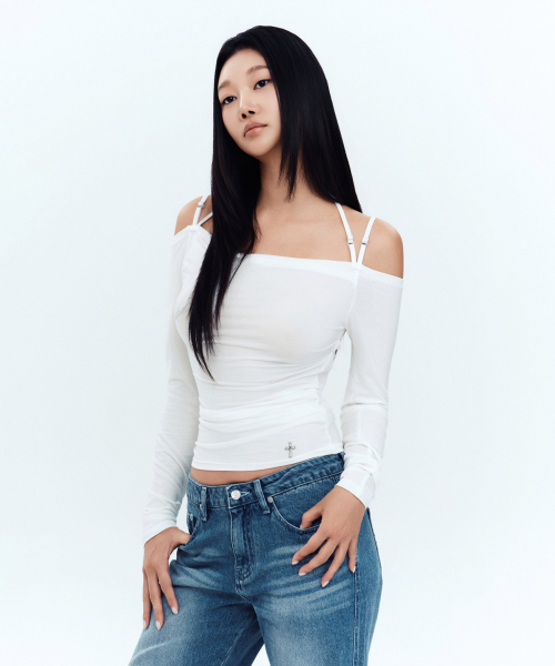 2000Archives(2000アーカイブス)の「VELA オフショルダートップ(ホワイト)(Tシャツ/カットソー・レディース・その他・SMALL)」の1枚目の写真