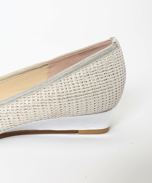 LE TALON（ルタロン）の「3CMトウキャップバレエ◆	（パンプス・レディース・シルバー/ベージュ/ブルー系その他/ブラック・36.5/37.5/36/37/35.5/38）」の7枚目の写真