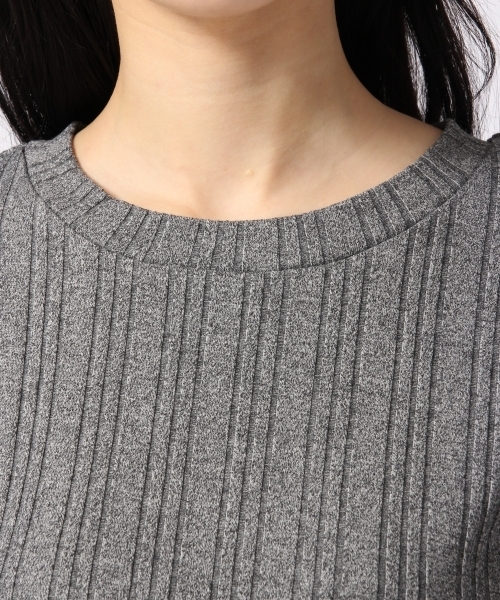 HARE(ハレ)の「2ピースベロアキャミリブカットソー(HARE)(キャミソール・レディース・ブラウン/ネイビー・FREE)」の15枚目の写真