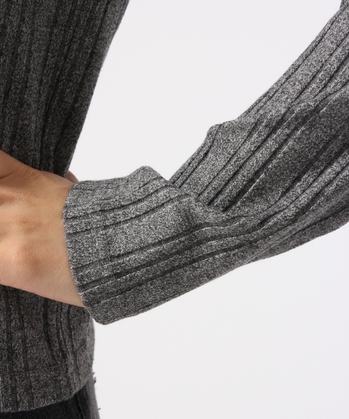 HARE(ハレ)の「2ピースベロアキャミリブカットソー(HARE)(キャミソール・レディース・ブラウン/ネイビー・FREE)」の8枚目の写真