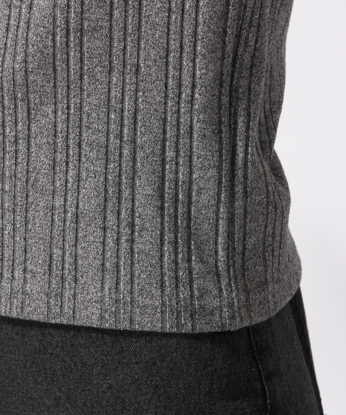 HARE(ハレ)の「2ピースベロアキャミリブカットソー(HARE)(キャミソール・レディース・ブラウン/ネイビー・FREE)」の9枚目の写真