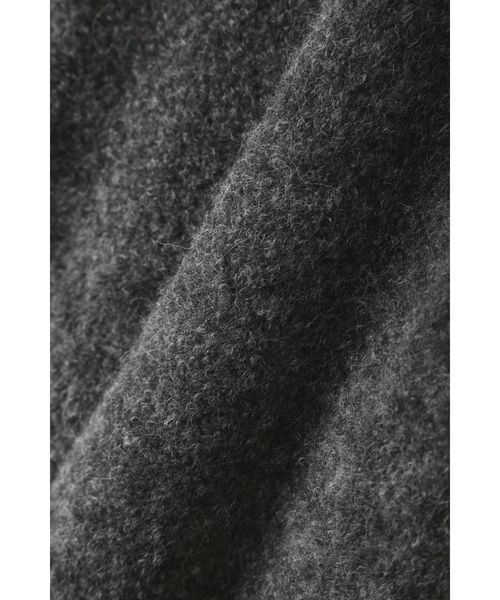 N.(N. Natural Beauty Basic)(エヌエヌナチュラルビューティーベーシック)の「アルパカブークレーカーディガン(カーディガン/ボレロ・レディース・ホワイト/グレー系その他/ベージュ/グレー・MEDIUM)」の10枚目の写真