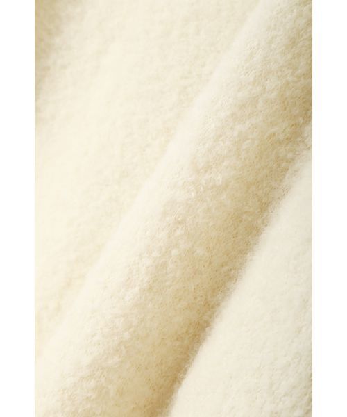 N.(N. Natural Beauty Basic)(エヌエヌナチュラルビューティーベーシック)の「アルパカブークレーカーディガン(カーディガン/ボレロ・レディース・ホワイト/グレー系その他/ベージュ/グレー・MEDIUM)」の11枚目の写真