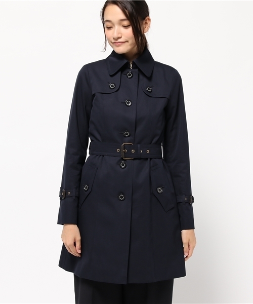 ブルーレーベル クレストブリッジ ライナー付き トレンチコート 38 BLUE LABEL CRESTBRIDGE トレンチコート ライナー付 38（M） レッド