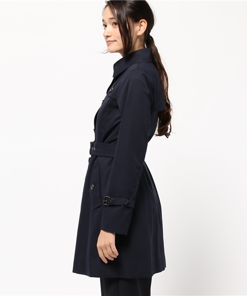 ブラックレーベルクレストブリッジ トレンチコート ネイビー 紺色