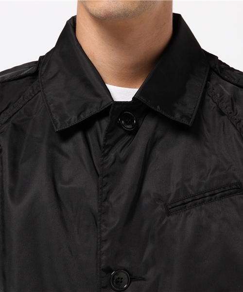 HYSTERIC GLAMOUR（ヒステリックグラマー）の「ラグランスリーブミリタリーCO（ステンカラーコート・メンズ・カーキ/ネイビー/ブラック・SMALL/MEDIUM/LARGE）」の10枚目の写真