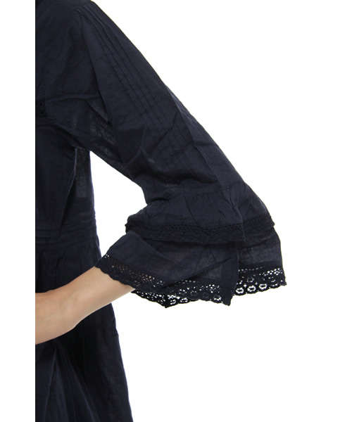 Another Edition（アナザーエディション）の「AE★ANTIQUELACE OP（ワンピース・レディース・ホワイト/ベージュ/ネイビー・フリー）」の7枚目の写真