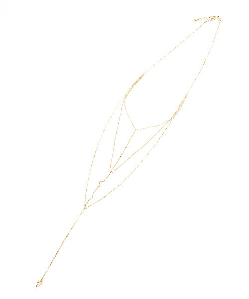 Luz Llena (NEY)(ラズレナニー)の「リンクチェーンネックレス(ネックレス・レディース・ゴールド/シルバー・フリ-)」の2枚目の写真