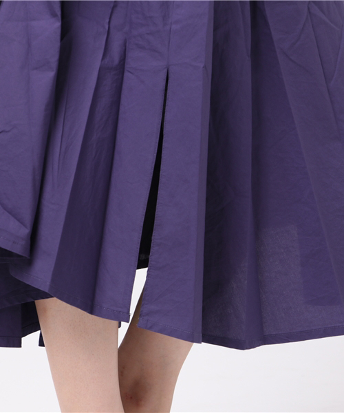 PAGEBOY（ページボーイ）の「2WAYリボンフレアスカート（スカート・レディース・ブルー/イエロー/ライトカーキ/ピンク/チャコールグレー/オレンジ/パープル・FREE）」の14枚目の写真