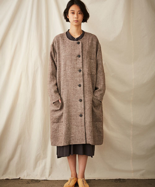 IKKUNA(イクナ)の「potter's coat(その他アウター・レディース・ベージュ系その他/ブラウン系その他/ブラック系その他・1)」の3枚目の写真