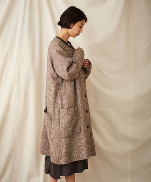 IKKUNA(イクナ)の「potter's coat(その他アウター・レディース・ベージュ系その他/ブラウン系その他/ブラック系その他・1)」の6枚目の写真