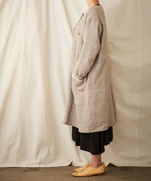 IKKUNA(イクナ)の「potter's coat(その他アウター・レディース・ベージュ系その他/ブラウン系その他/ブラック系その他・1)」の7枚目の写真
