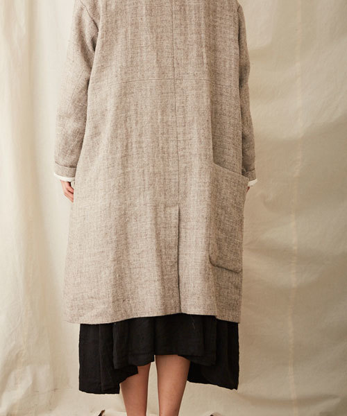 IKKUNA(イクナ)の「potter's coat(その他アウター・レディース・ベージュ系その他/ブラウン系その他/ブラック系その他・1)」の9枚目の写真