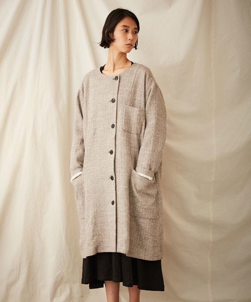 IKKUNA(イクナ)の「potter's coat(その他アウター・レディース・ベージュ系その他/ブラウン系その他/ブラック系その他・1)」の11枚目の写真