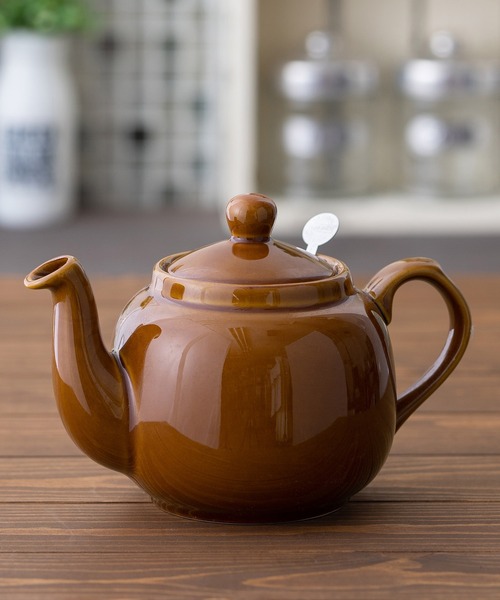 London Pottery(ロンドンポッタリー)の「London Pottery ティーポット 4Cup(食器・レディース・ブラック/ブラウン/レッド/グリーン/アイボリー/コバルトブルー/アクア/モカ/ダークブラウン・FREE)」の4枚目の写真