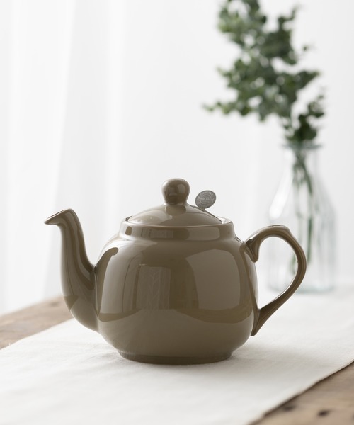 London Pottery(ロンドンポッタリー)の「London Pottery ティーポット 4Cup(食器・レディース・ブラック/ブラウン/レッド/グリーン/アイボリー/コバルトブルー/アクア/モカ/ダークブラウン・FREE)」の20枚目の写真