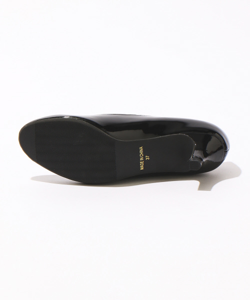 PICHE ABAHOUSE(ピシェ アバハウス)の「レインラウンド5.5cmパンプス(レインシューズ・レディース・ブラック/グレー/ピンク・35/36/37/38/39)」の8枚目の写真