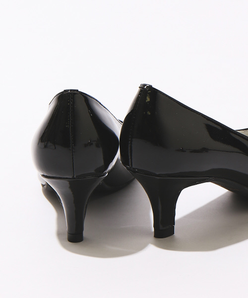 PICHE ABAHOUSE(ピシェ アバハウス)の「レインラウンド5.5cmパンプス(レインシューズ・レディース・ブラック/グレー/ピンク・35/36/37/38/39)」の9枚目の写真